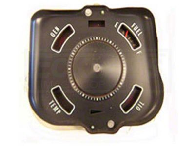 Chevelle Fuel Gauge, With Warning Lights, 1968