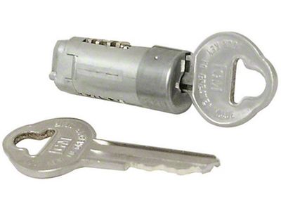 Glove Box Lock Set, With Original Style Keys (66-67 Chevelle; 66-67 Malibu)