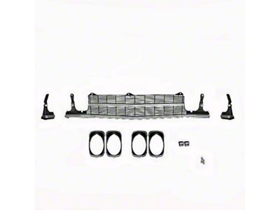 Chevelle Grille Kit, With Headlight Bezels, Non Super Sport, 1969