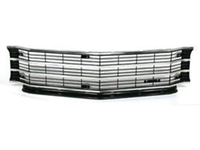 Grille,w/Upper,Center & Lower Molding,1972