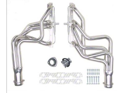 Chevelle Headers, Smog Legal, V8, Hedman Hedders, HTC Coated, Polished, 1978-87