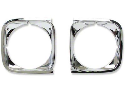 Chevelle Headlight Bezels, 1972