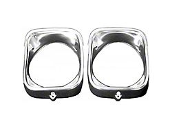 OPR Headlight Bezels, Inner & Outer, Left (1968 Chevelle)
