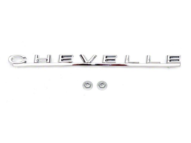 Chevelle Hood Emblem, Chevelle, 1967