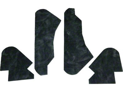 Chevelle Hood Insulation Pads, For Cars With Cowl Induction& Functional Flapper, 1970-1972