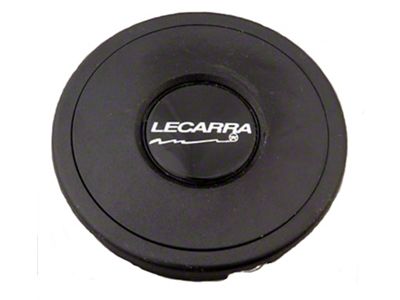 Chevelle Horn Button, Lecarra, Black Plastic, Double Contact 1964-83