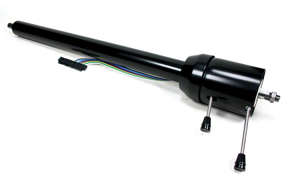 Ecklers Steering Column,Tilt,Floor Shift,Black,6465