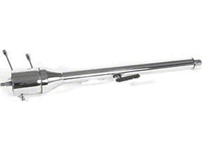 Chevelle Ididit Steering Column, Tilt, Column Shift, Chrome, 1966