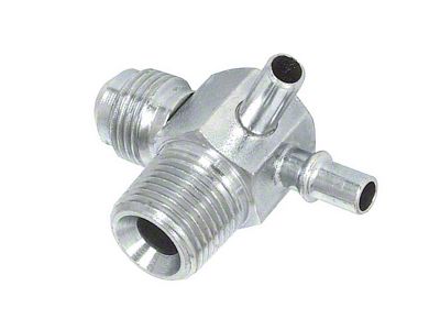 Intake Manifold Vacuum Fitting, Power Brake Booster, Threaded Port, With 2 Extra Vacuum Ports (59-87 El Camino; 71-77 Sprint; 78-87 Caballero)