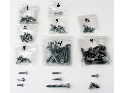 Interior Fastener Set (64-67 Chevelle; 64-67 Malibu)