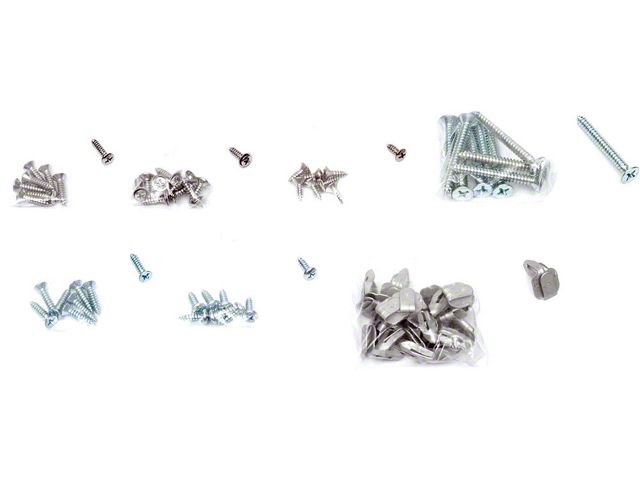 Chevelle Interior Fastener Set, 1968-1969