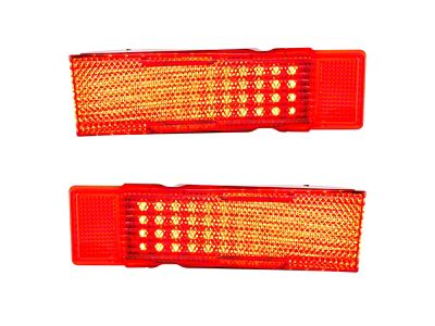 LED Tail Lights; Red Lens (1968 Chevelle)
