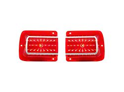 LED Tail Lights; Red Lens (1965 Chevelle, Malibu)