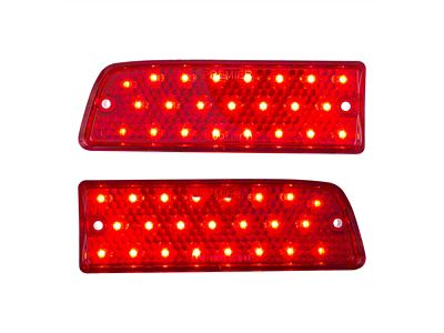 LED Tail Lights; Red Lens (1964 Chevelle)
