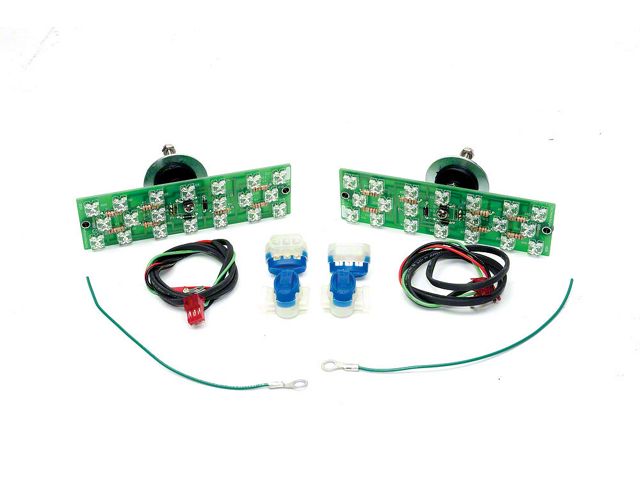 Chevelle LED Taillight Conversion Kit, Except Wagon, 1969