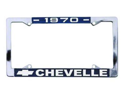 Chevelle License Plate Frames, 1970