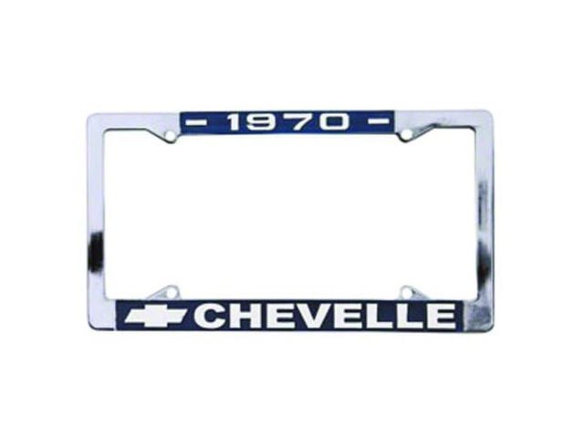 Chevelle License Plate Frames, 1970