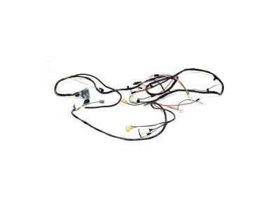 Chevelle Front Light Wiring Harness, Small Or Big Block, For Cars With Warning Lights & Without Air Conditioning, 1971
