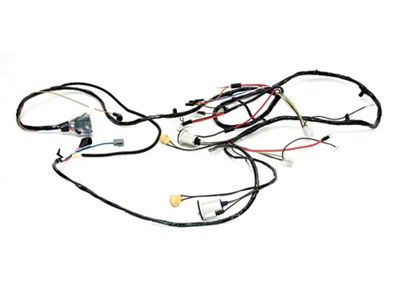 Chevelle Front Light Wiring Harness, Small Or Big Block, For Cars With Warning Lights & Air Conditioning, 1971