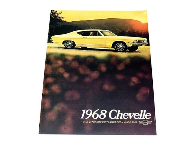 Chevelle Literature, Color Sales Brochure, 1968