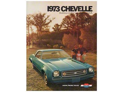 Chevelle Literature, Color Sales Brochure, 1973