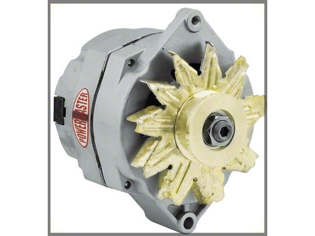 Powermaster Chevelle & Malibu Alternator Fan Nose, Chromed Billet Aluminum, 1964-1972