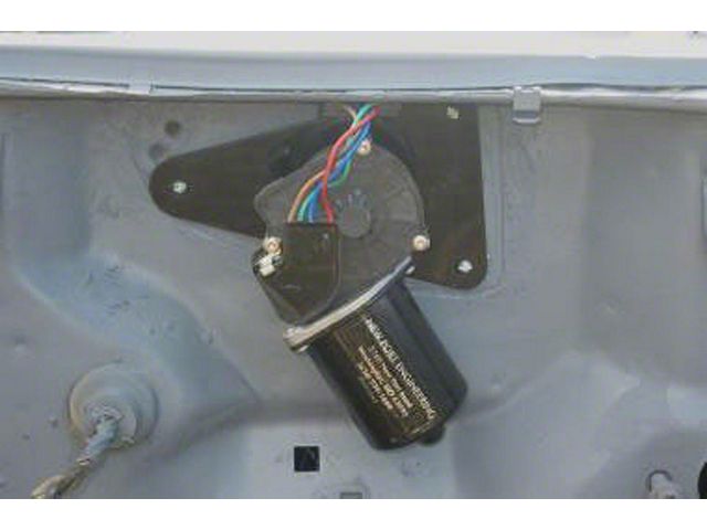Chevelle & Malibu Electric Wiper Motor, Replacement, With Delay Switch, 1964-1965