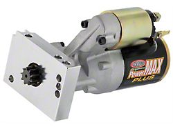 Powermaster Engine Starter Mounting Kit, Straight Bolt Pattern, With Bolts & .015 Shims (64-67 Malibu; 64-72 Chevelle)