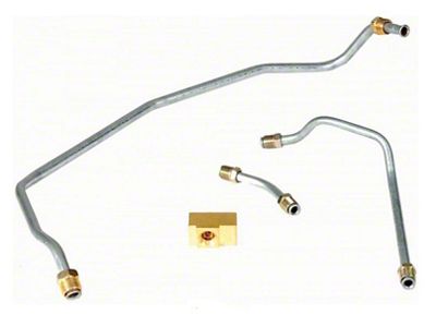 Chevelle or Malibu Fuel Line, Fuel Pump To Carburetor, LS6, 454/450hp, With Long Fuel Pump & Vapor Return, 1970