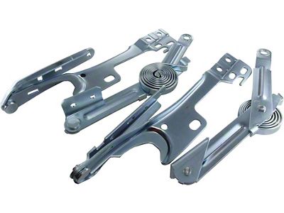 Chevelle - Malibu Hood Hinges With Spring, 1978-1983