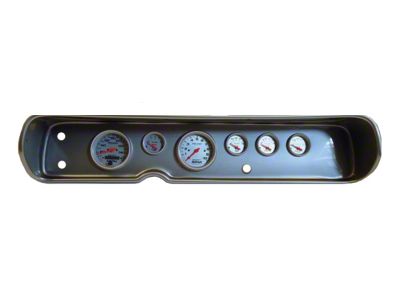 Chevelle & Malibu Instrument Cluster Panel, Aluminum Finish, With Ultra-Late Gauges, 1964-1965
