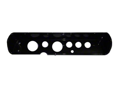 Chevelle & Malibu Instrument Cluster Panel, Carbon Fiber Finish, With Pre-Cut Holes, 1964-1965