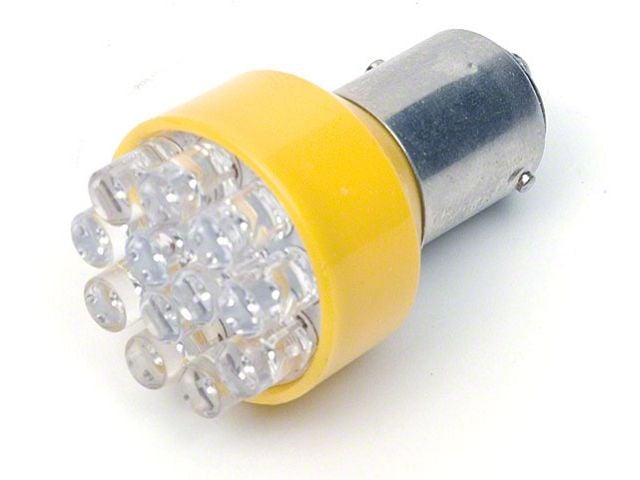 Chevelle & Malibu LED Light Bulb, Dual Contact, 1157, Amber, 1964-1983