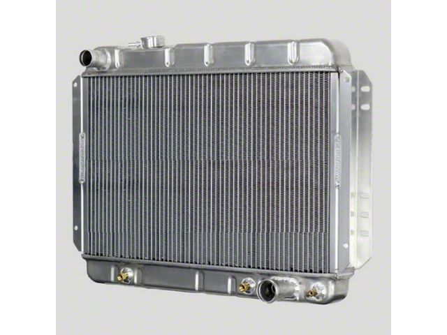 Ecklers Radiator, 25 Core, Polished Aluminum, For Cars With Manual ...