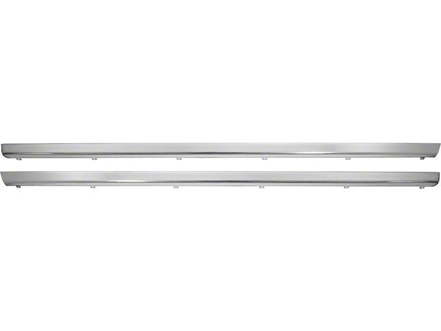 Chevelle Malibu Rocker Panel Molding, 2-Door Except Wagon, Left, 1964