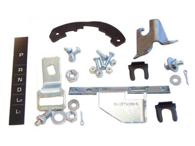 Chevelle or Malibu Shifter Conversion Kit, Power glide To TH350 Or TH400 Transmission, 1964-65