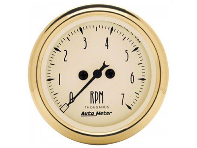 Chevelle & Malibu Tachometer, 7000 RPM, Golden Oldies, AutoMeter, 1964-72