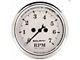 Chevelle & Malibu Tachometer, 7000 RPM, Old Tyme White, AutoMeter, 1964-72