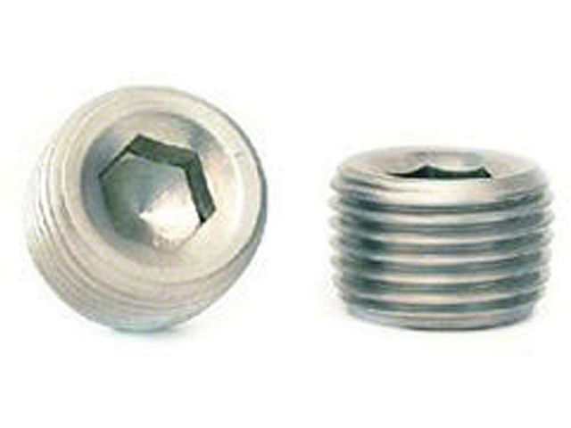 Manifold Plug,w/3/8 Pipe Thread/Allen Socket Head,S/S,64-72