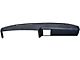 Chevelle Molded Dash Pad Outer Shell, Without Air Conditioning, Black, 1973-1977