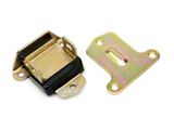 Chevelle Motor Mount, 327ci, 1964-1969, 396ci, 1965-1967 & 307ci, 1968-1972, Polyurethane, Zinc Plated