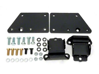 Chevelle Motor Mount Conversion Brackets, Small Block To LS1, LS2 Or LS6, 1964-1972