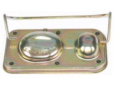 Chevelle or Malibu Brake Master Cylinder Cover, With Power Disc Brakes, 1970-72