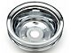 Chevelle or Malibu Crankshaft Pulley, Small Block, Double Groove, Chrome, 1969-72