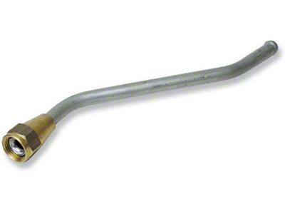 The Right Stuff Detailing Pre-Bent Power Brake Vacuum Line; OE Steel (67-69 Chevelle, Malibu)