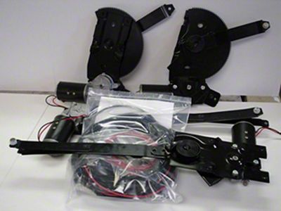 Power Window Conversion Kit, 4 Window, Convertible (64-65 Chevelle; 64-65 Malibu)
