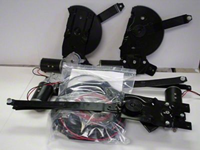 Power Window Conversion Kit, 4 Window, Convertible (66-67 Chevelle; 66-67 Malibu)