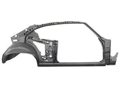 Chevelle Quarter And Door Frame Assembly, Right, 2-Door Coupe, 1968