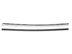 Chevelle Quarter Window Vertical Molding, Left, 2-Door Coupe, Show Quality 1968