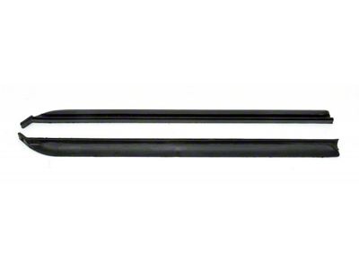 Chevelle Quarter Window Vertical Weatherstrip, 2-Door Coupe& Convertible, 1968-1972